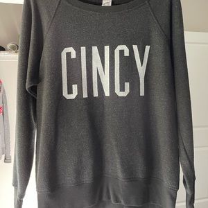 CINCY boatneck sweatshirt